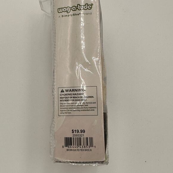 Wag-A-Tude X-Small Dog Shoes NEW in Package - Picture 3 of 5